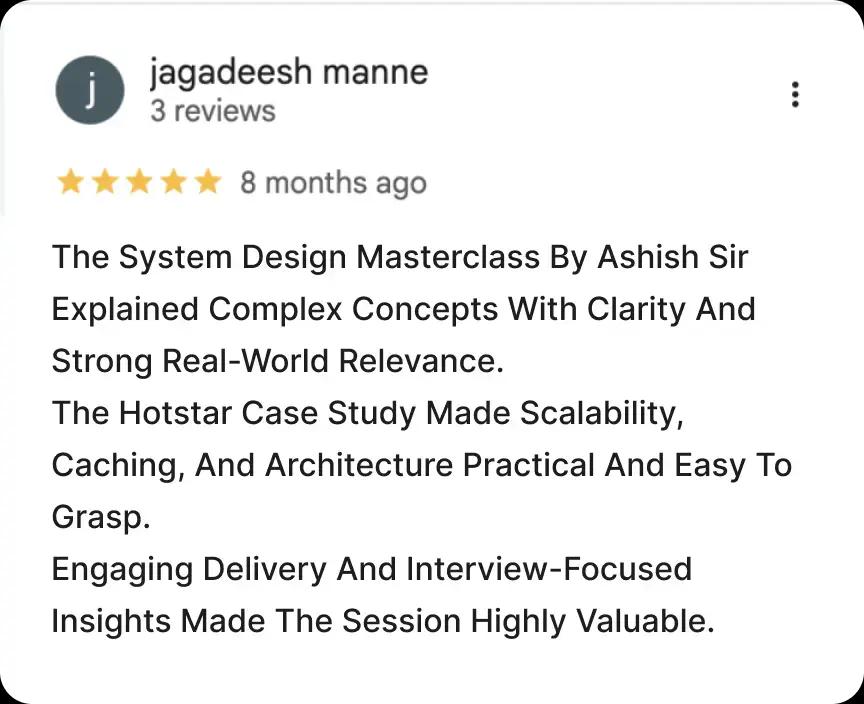 Masterclass Review 6