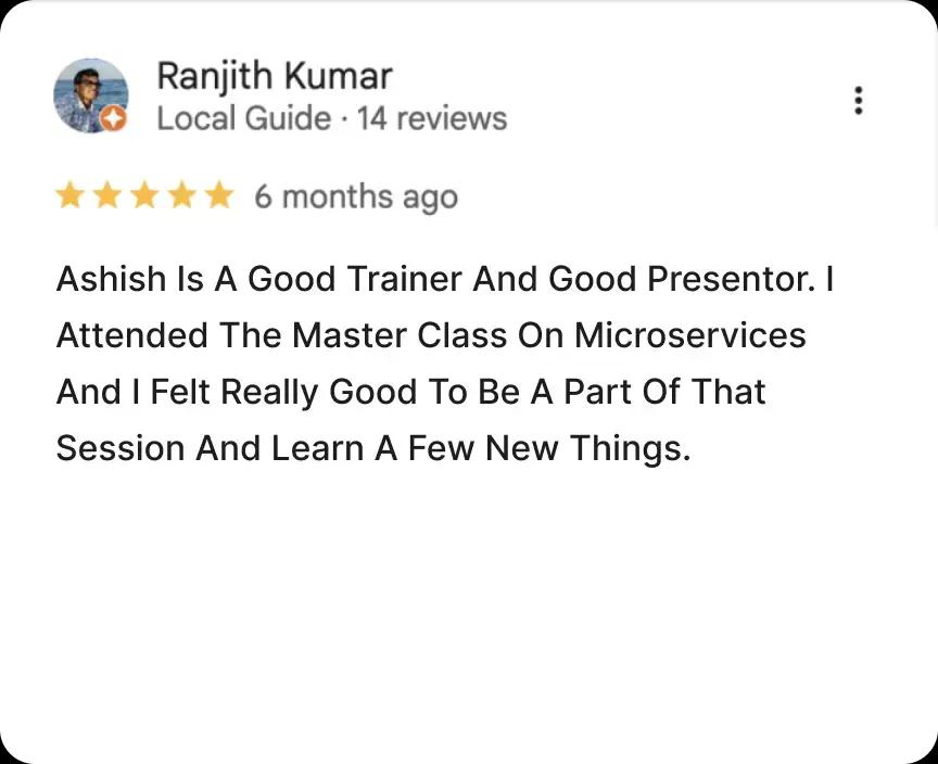 Masterclass Review 7